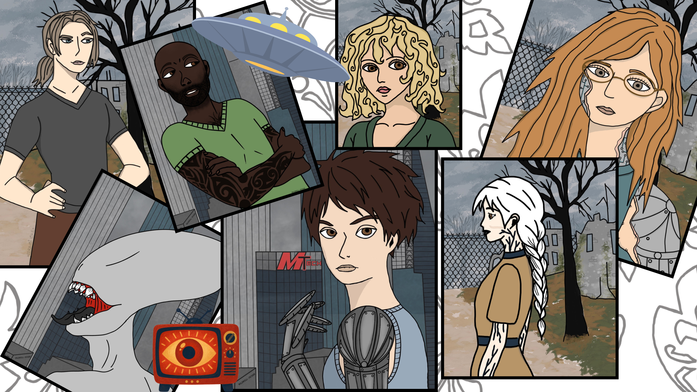 Ava/Eve Character Designs